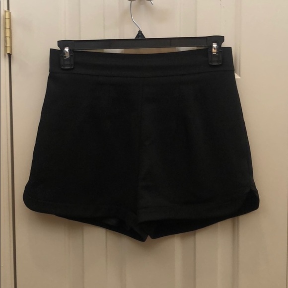 Bebe Black Dressy Short